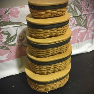 Longaberger Harmony Baskets 2001 - Set of 5 (price for ONE basket)